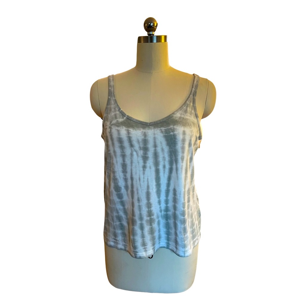Gap light green tie dye tank NWT